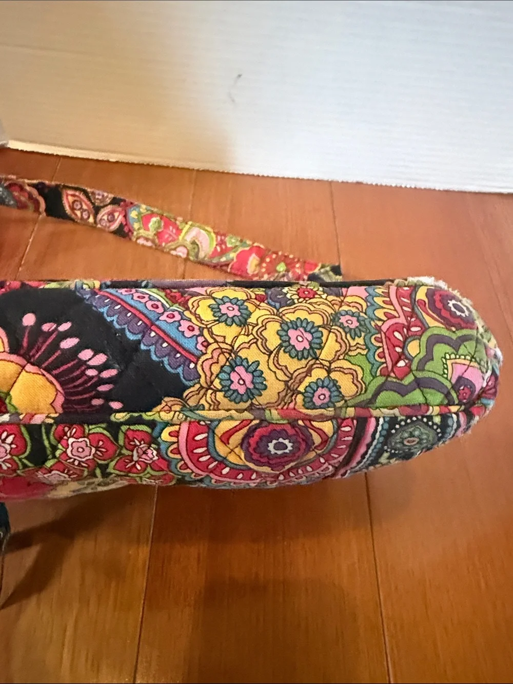 Vera Bradley quilted cotton  Hipster crossbody bag retired 